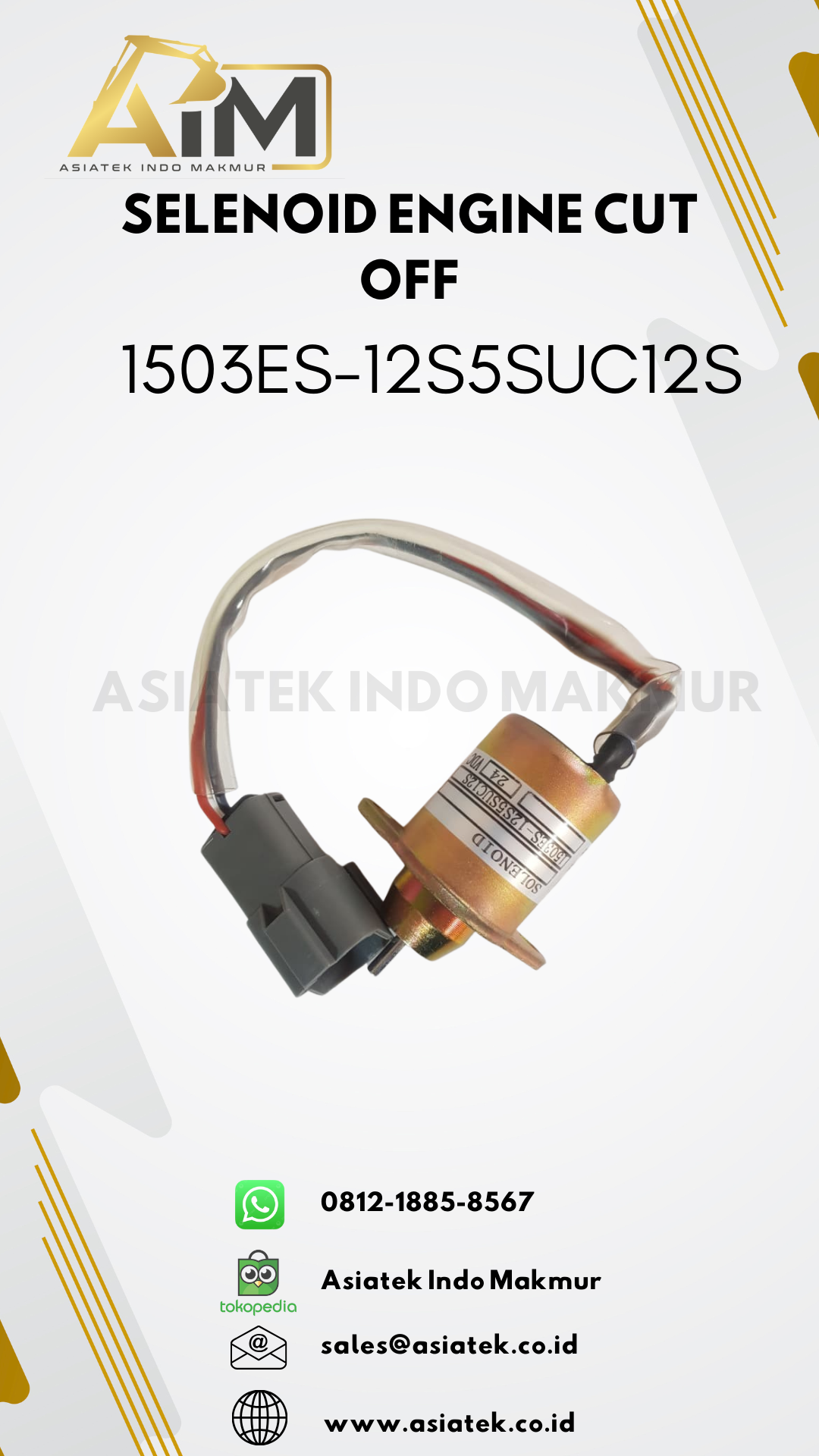 SELENOID ENGINE CUT OFF (1503ES-12S5SUC12S)